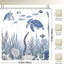 Rideaux de douche Blue Sea Tone