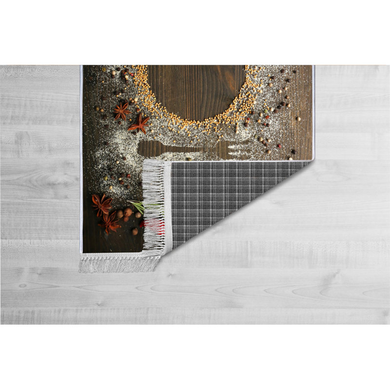 Luxurious Velvet Area Rug (4.6 x 7.2 ft), 100% Antibacterial Fabric, Non-Slip Cotton Backing, Pile Height: 0.4 in | Machine Washable, 3D Digital Print Design | Perfect for Living Room & Bedroom Decor, Soft & Durable