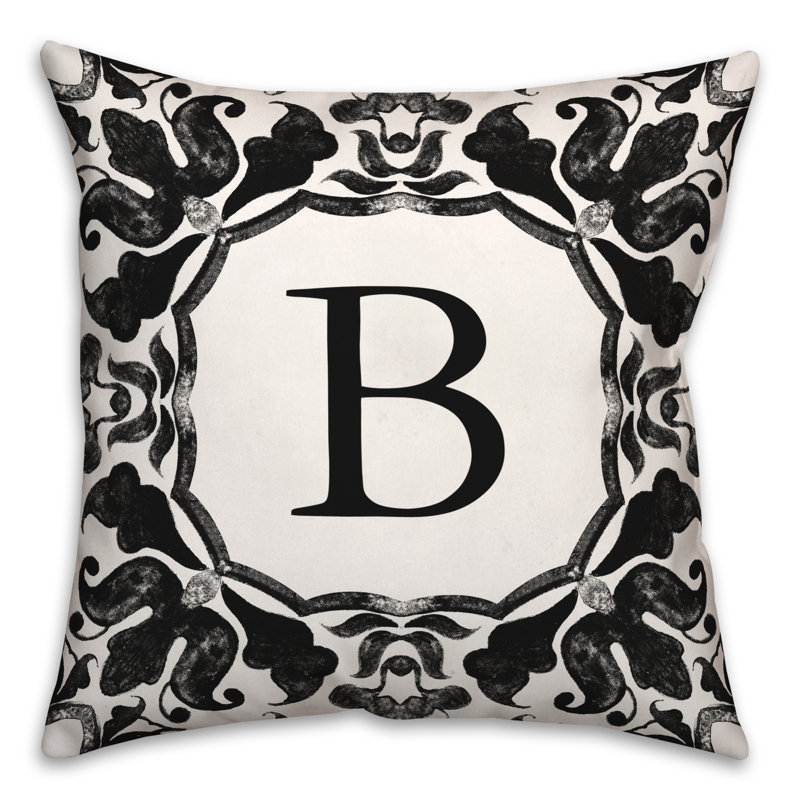 Outdoor Throw Pillow, B