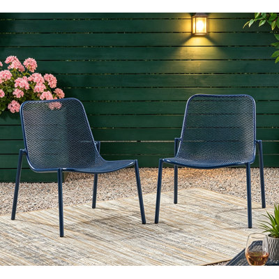 Chaise d'extérieur en fer
