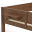 Lit superposé grand sur grand avec tablettes de rangement et plateau pratique-374152230