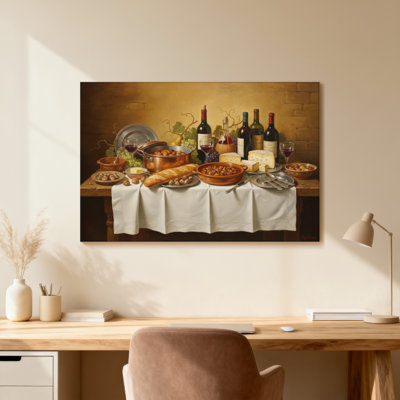 Nature morte avec paysages et paysages urbains