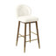 Tabouret de comptoir en velours Lowther Hailey-547621237-547641355-547641348