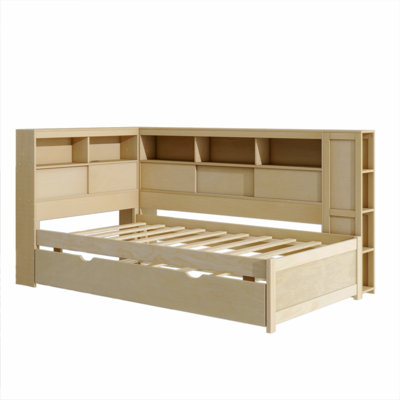 Corner Daybed with USB and Storage