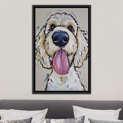 «Goldendoodle Murphy Whimsical», reproduction de photo