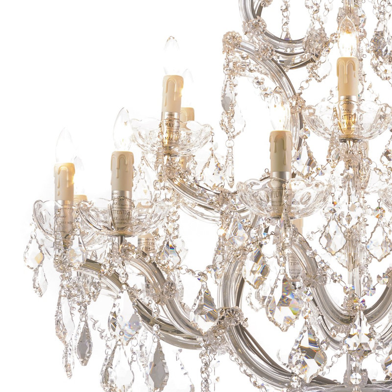 Lustre en cristal 10 lumières Filton