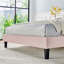 Lit plateforme en velours Daisy Performance par Modway-518066374-518066392