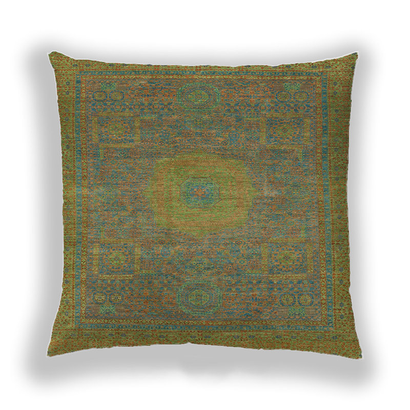 Coussin Abstract 1479, Microsuède