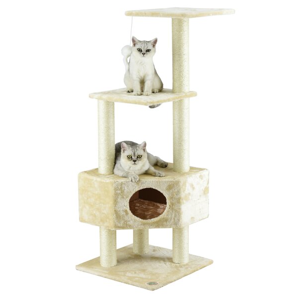 Go Pet Club 51'' H Cat Tree & Reviews | Wayfair