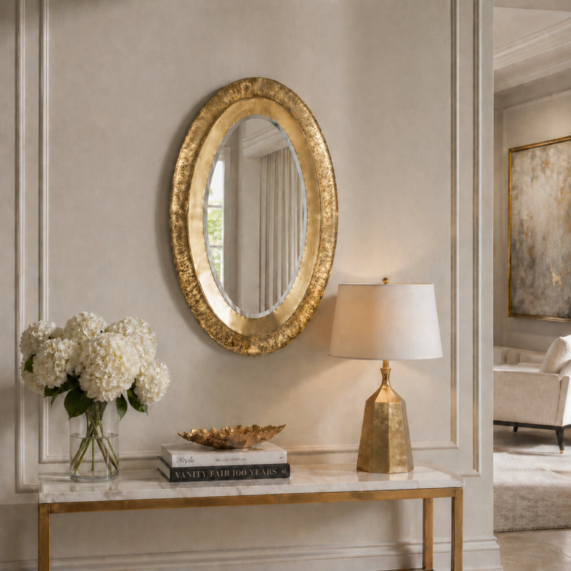Jenna Metal Wall Mirror