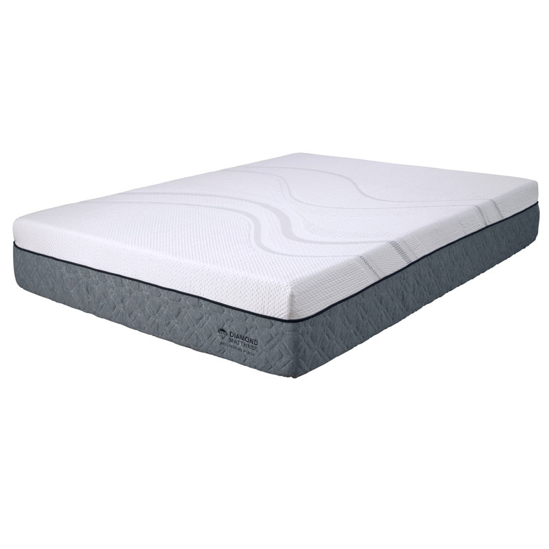 Diamond Capri Graphene Memory Foam, cool, conforming, responsive 12"Medium Feel, Greenguard Gold Certified, White Label Ready