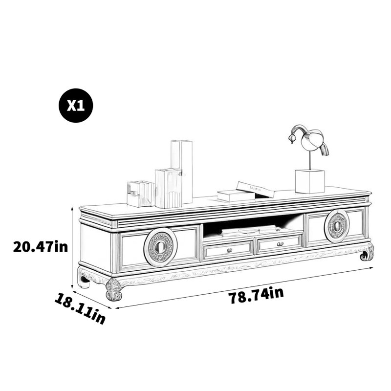 Meuble télé Pometia