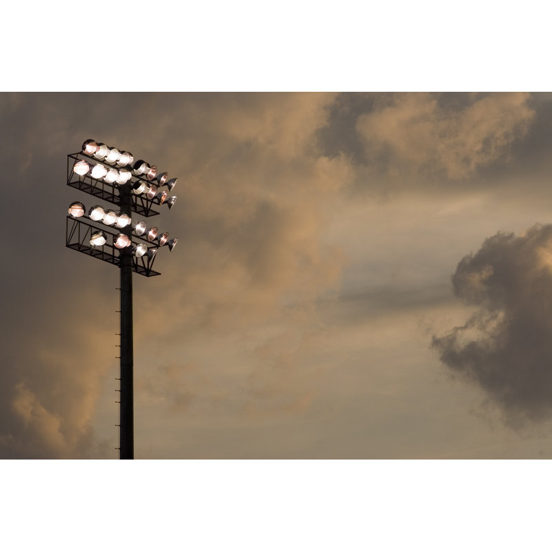 Stadium Lights by Lissart - No Frame Art Prints on Canvas, 30cm H x 46cm W