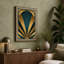 Sunburst Art Deco - Wrapped Canvas-675087542-675087683
