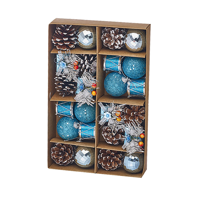 Arbre de Noël 24 pièces 24 pièces, Blue
