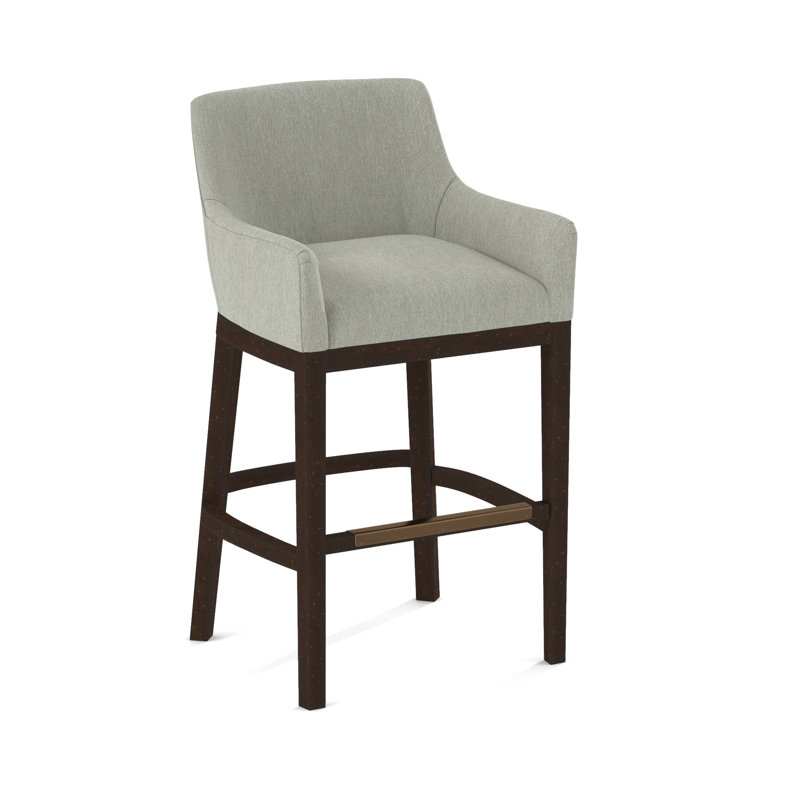 Upholstered Stool, Black, 61479-72
