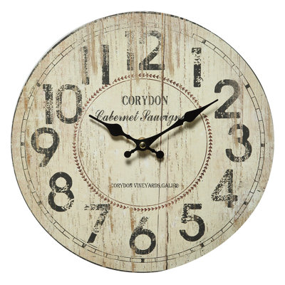 Grady Wood Wall Clock