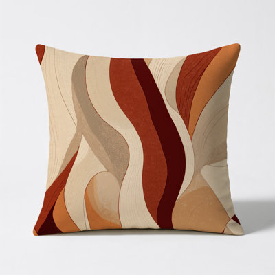 Ember Traces Indoor And Outdoor Throw Pillow