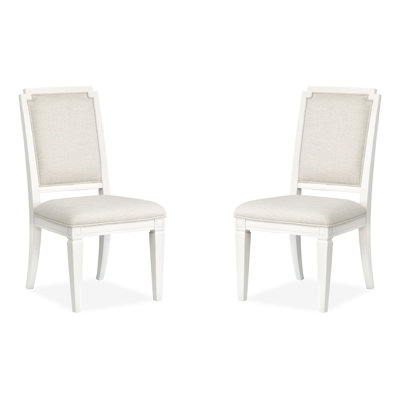 Upholstered Side Chair Two Pack