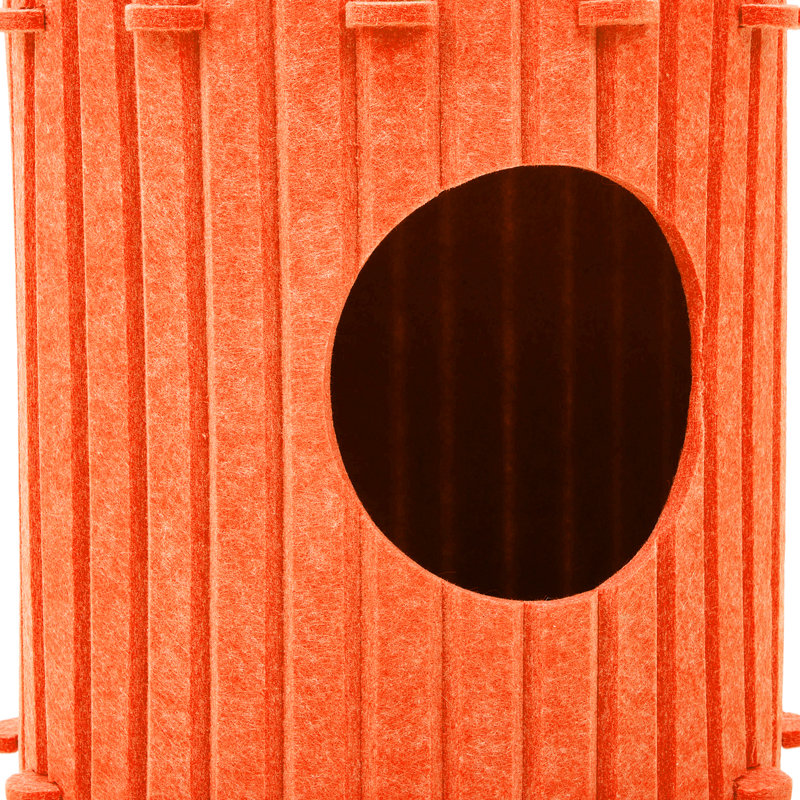 Nest Pet Bed, Orange