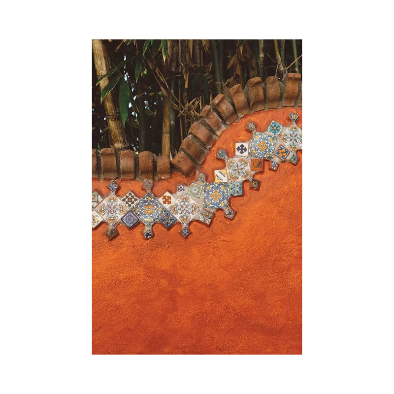 Mexican Tile by Bethany Young - Print on Canvas, Wrapped Canvas, 66.04cm H x 45.72cm W x 3.81cm D