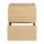 Meuble-lavabo 24 po avec lavabo simple. Armoire encastrée moderne. Tiroir double. Autoportant. Bois d'ingénierie. Matériau. Élégant tiroir d'armoire, Perspectives, bois d'ingénierie-198869770-198869764