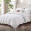 Literie Housse de couette seulement - Literie toute douce prélavée toutes saisons, avec fermeture à glissière, lin, édredon non inclus-125427914-120766362