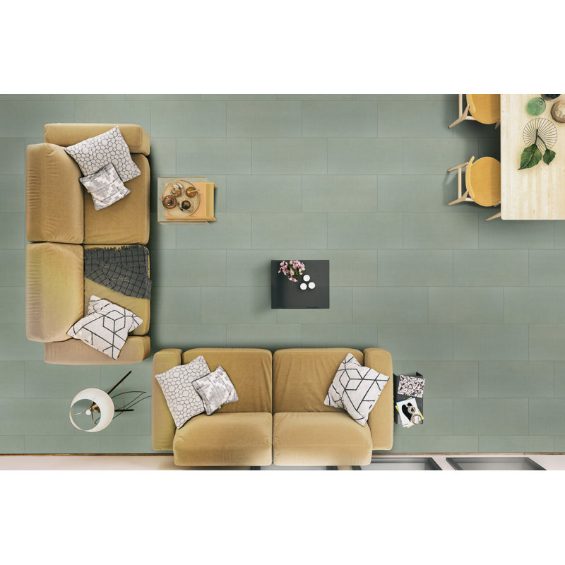 Copra Copra12 in. x 24 in. Matte Porcelain Stone Look Floor and Wall Tile, Argent