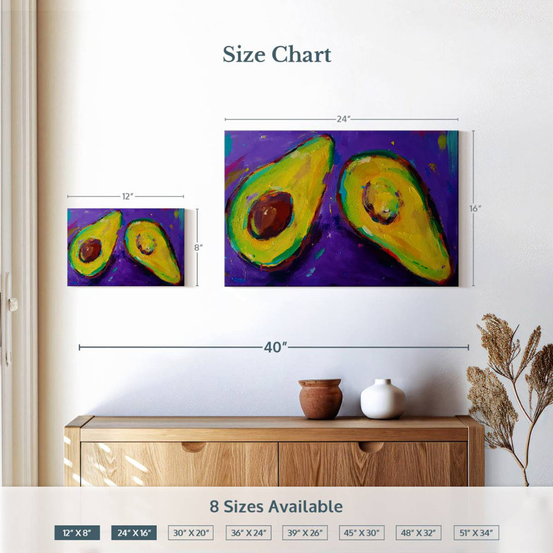 Yarlin Green Grape Vineyard, 16" H x 24" W