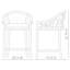 Bosco Upholstered Bar Stool with Solid Wood Frame