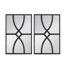 Miroir mural rectangulaire en bois 16 "x 23" avec cadre noir antique-367191148