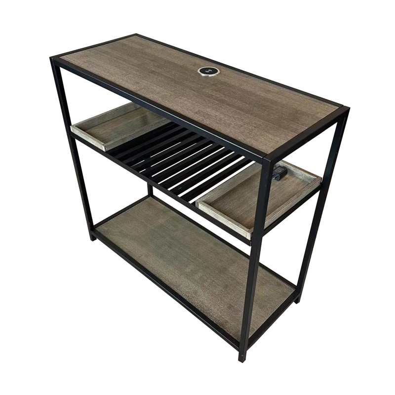 Console de 34 po Milardo, Gris brossé