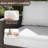 2 Pieces Wicker Outdoor Sofa & Patio Couch Set - High Back Waterproof Patio Furniture Single Armrest Chair With Non-Slip Cushions Light Gray-1956081062