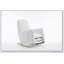 Chaise berçante en tissu avec repose-pieds réglable Teddy-2080730057