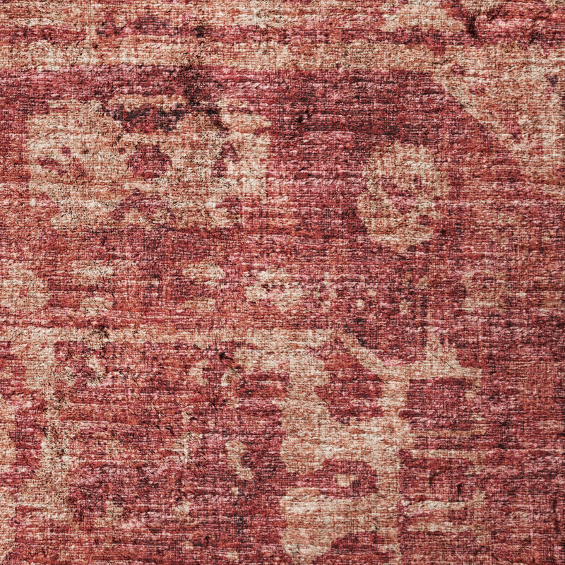 Premium Machine Washable Dream Shag Tribal Medallion Rug, 3' x 5', Spice