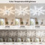 Ventilateur de plafond réversible à intensité variable de 45,28 po à 6 vitesses avec lumières DEL et télécommande-739222594-756555543