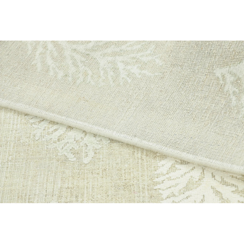 Block Print Handmade Wool Area Rug