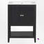  Ensemble de meuble-lavabo simple 24 "avec plateau en céramique