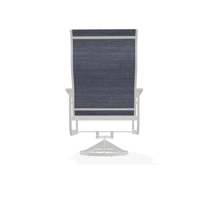 St. Catherine Polymer Outdoor Lounge Chair, Snow, White 6D Sunbrella®