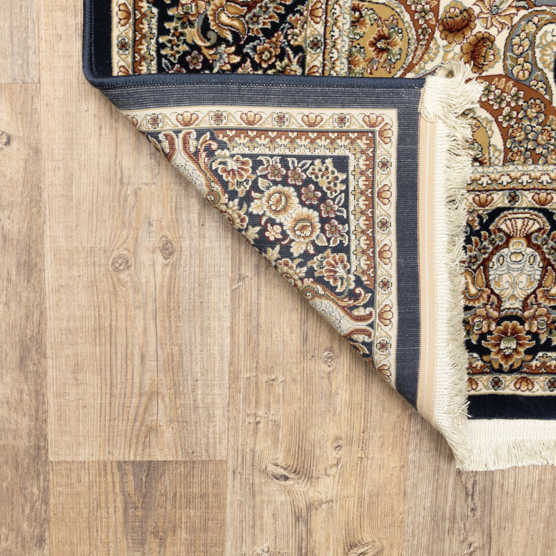 Oriental Indoor Rug, Rectangle 9'10" x 12'10"