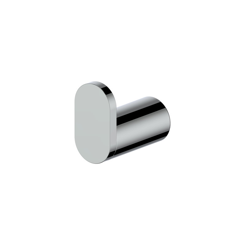 Crystal Bay Wall Mounted Towel Hook, Chrome
