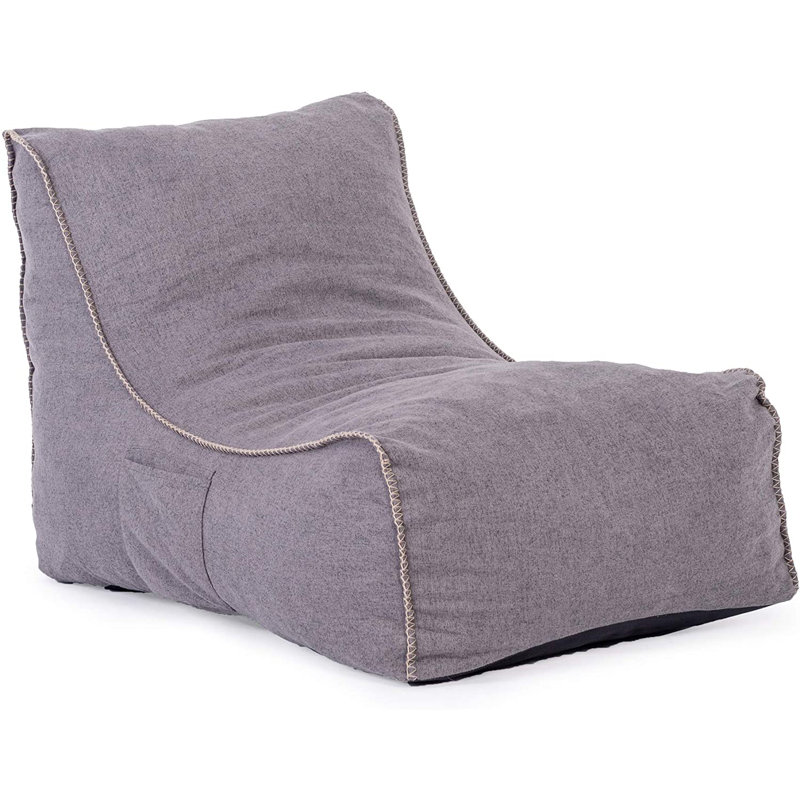 Chaise de jeu de plancher, Gris