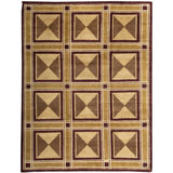 Himalayan Wool Geometric Area Rug