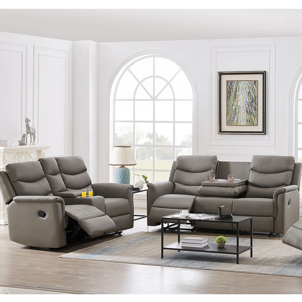 Red Barrel Studio® 2 Piece Faux Leather Reclining Living Room Set | Wayfair