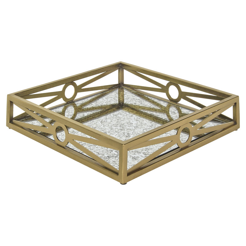 Paris Serving Tray, 2.5" H x 11.15" W x 11.75" D