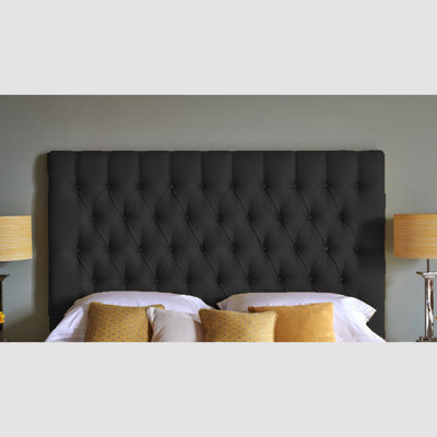 Carter-Blue Upholstered Headboard