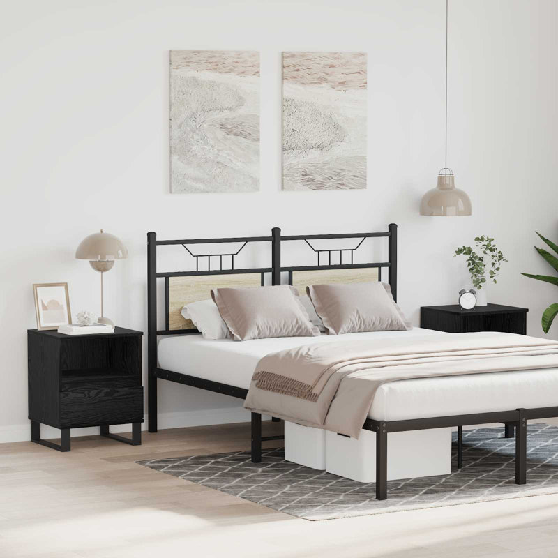 40cm W Manufactured Wood Bedside Table