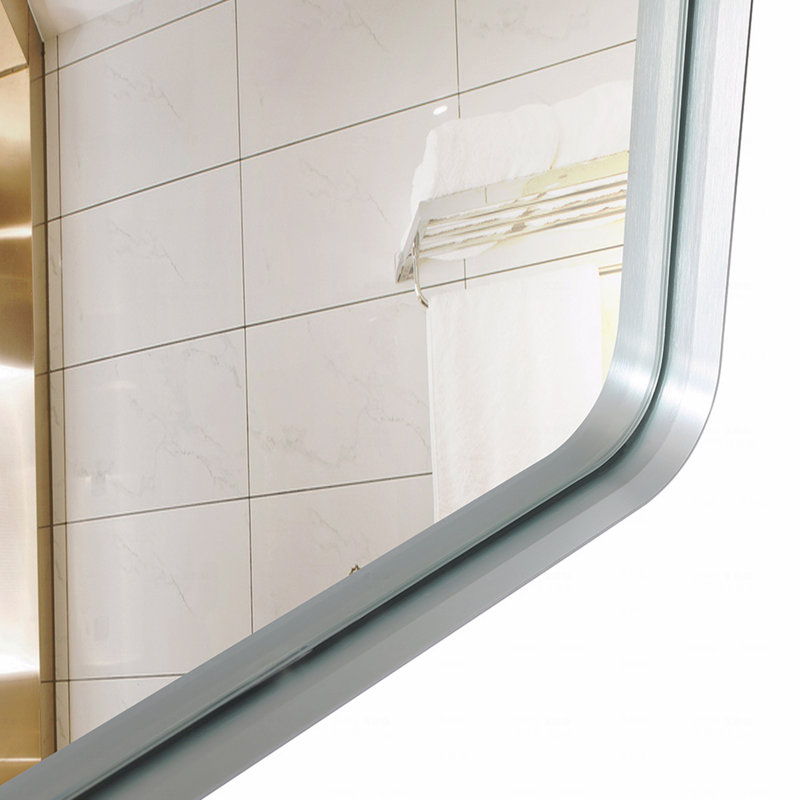 Miroir mural rectangulaire pour salle de bain, 35,82 po x 29,92 po