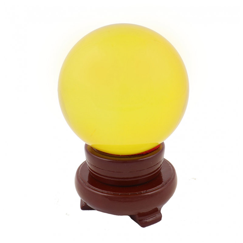 Abstract Crystal, Yellow