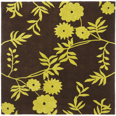 Avayah Soho Hand Tufted Wool And Viscose Floral Rug